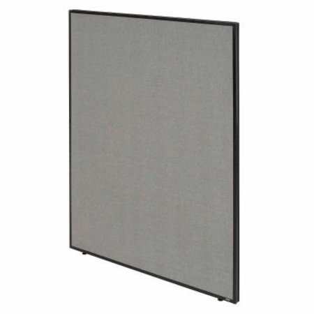 GEC Interion Office Partition Panel, 36-1/4inW x 96inH, Gray OFP036R-96-GY